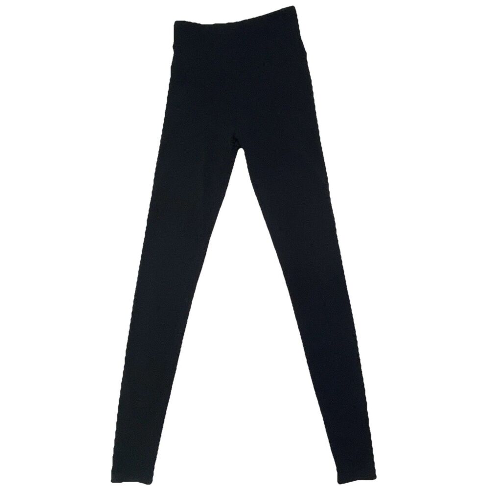 Devala Luxury High Rise Leggings Size Small Contour Workout Exercise Black‎